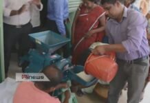 மட்டு, மண்டபத்தடி விவசாயிகளுக்கு, நெல் உடைக்கும் இயந்திரங்கள் வழங்கிவைப்பு