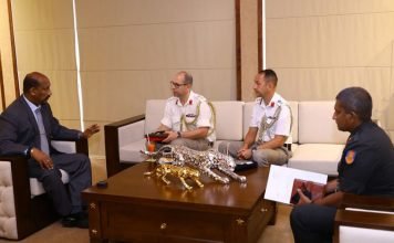 பாதுகாப்பு ஒத்துழைப்பு விரிவாக்கம் தொடர்பில் விசேட கலந்துரையாடல்!