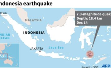 இந்தோனேசியாவில் சக்திவாய்ந்த நிலநடுக்கம்!